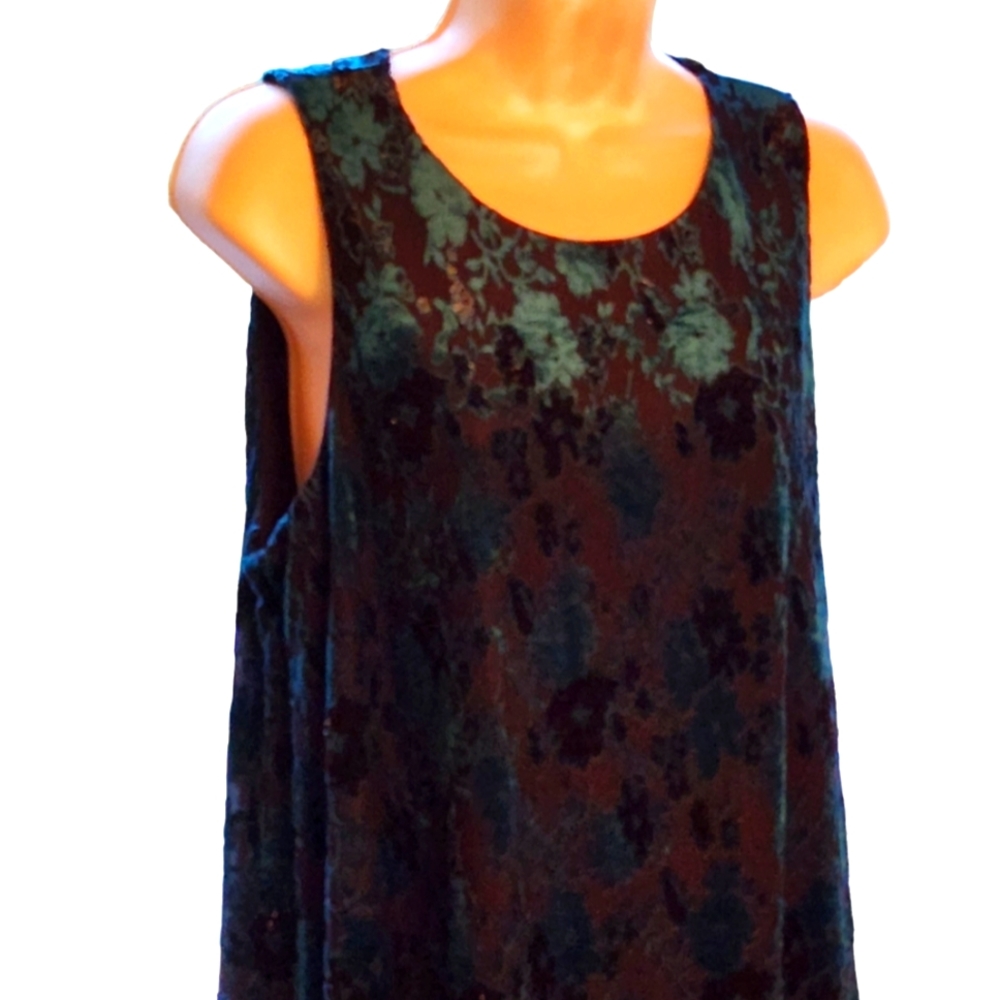 Calvin Klien velvet swing dress.